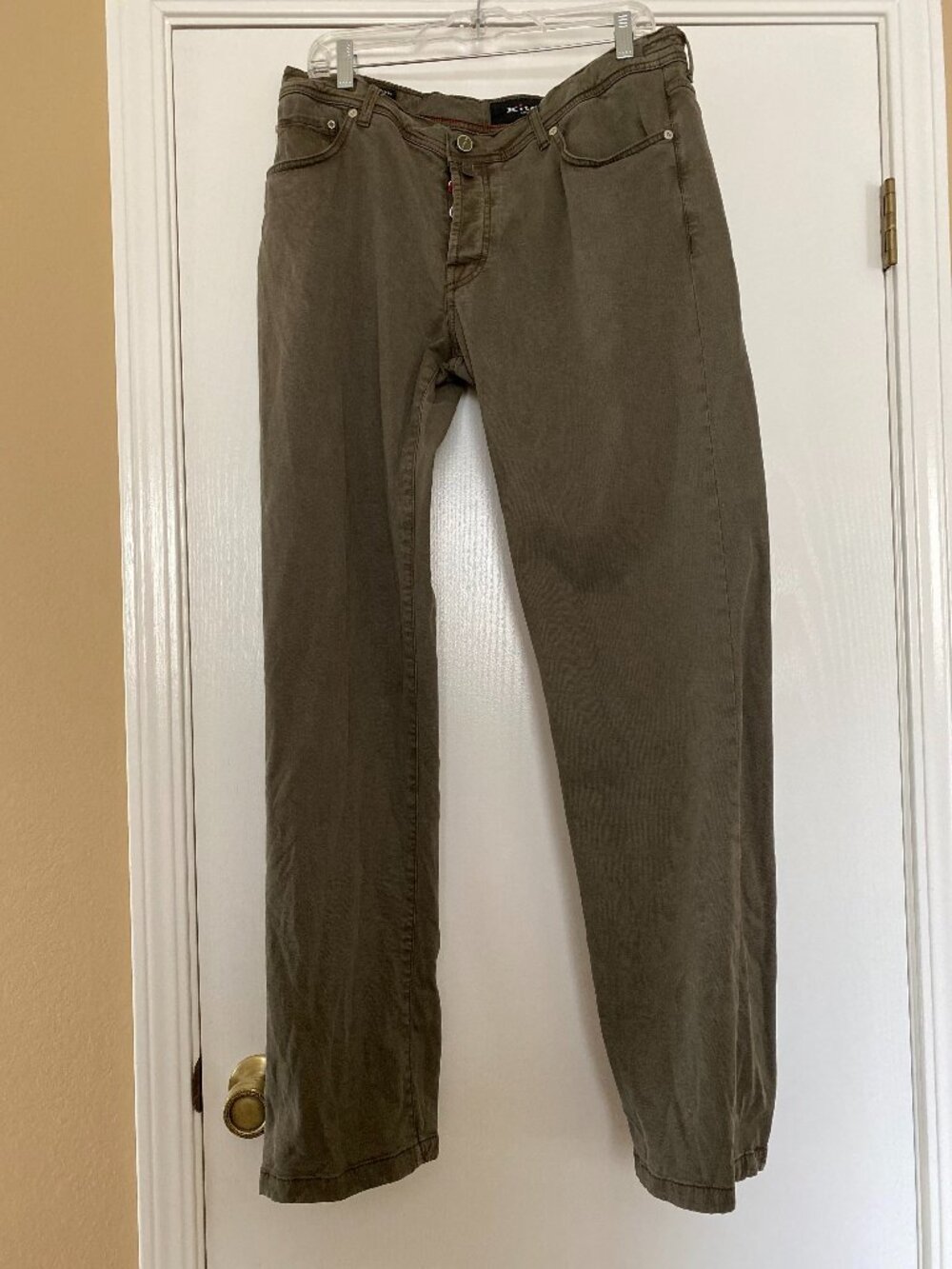 kiton slim fit jeans